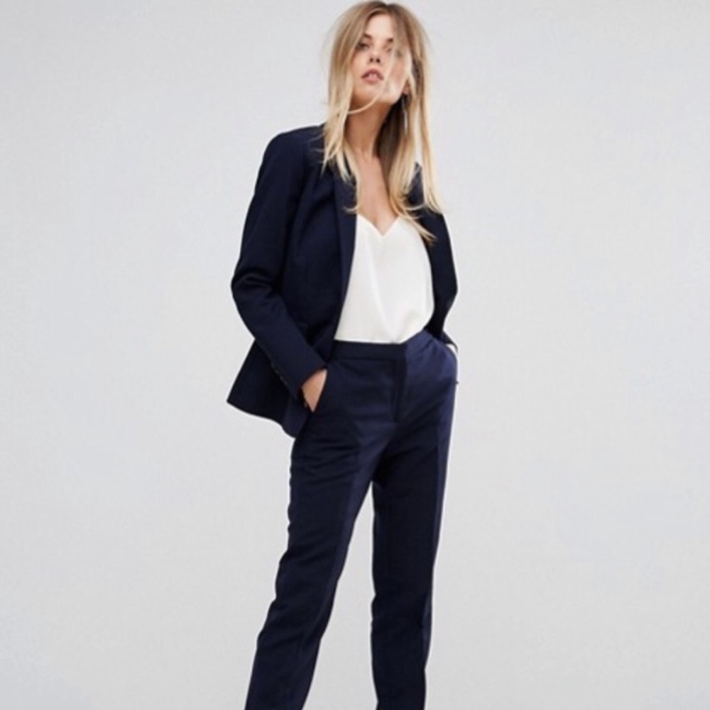 ASOS Blue Tailored Blazer with Pants